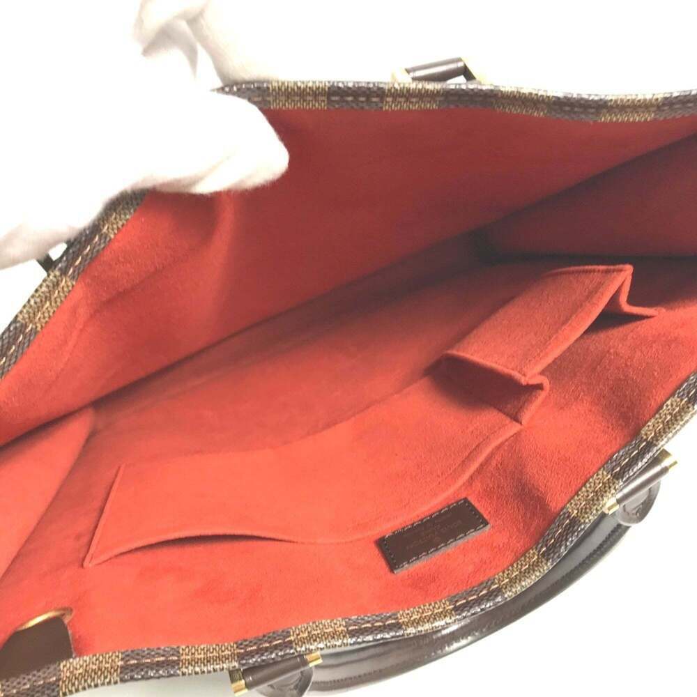 LOUIS VUITTON Brown Damier Canvas Tote Bag - Picture 9 of 12